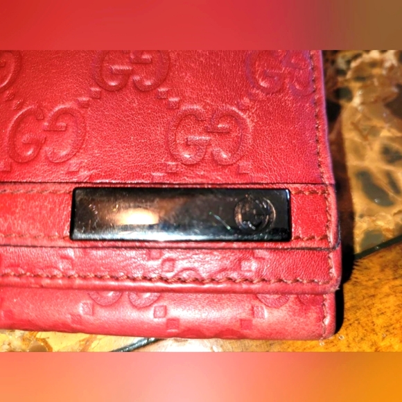 Gucci long wallet in Red - Picture 9 of 10